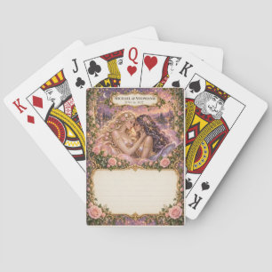 Sirene-Hochzeitsgästebuch-Unterschriftendeck Spielkarten