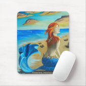 Sirene - Mousepad (Mit Mouse)