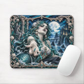 Sirene, Paper Cut Monster Mousepad (Mit Mouse)