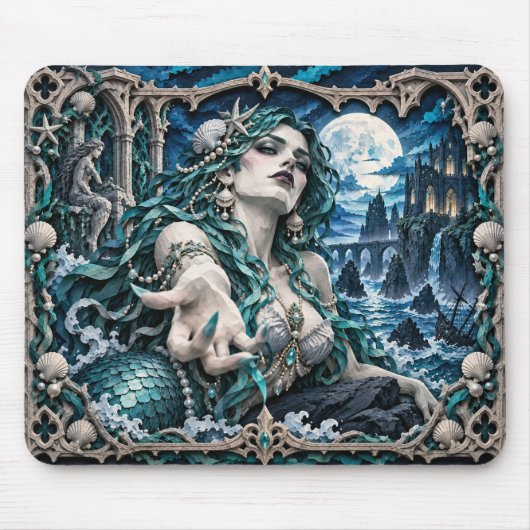 Sirene, Paper Cut Monster Mousepad (Vorne)