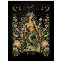 Sirene, Sternenlicht-Tarot-Kunst