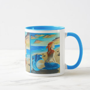 Sirene-Tassen-Meerjungfrau-Tasse Tasse