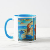 Sirene-Tassen-Meerjungfrau-Tasse Tasse (Links)
