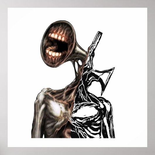 Sirenenkopfkreepypasta Poster (Vorne)