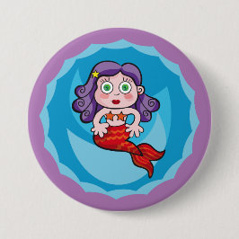 Sirenita de Linda. Sirena, sirena Button