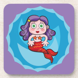 Sirenita de Linda. Sirena, sirena Getränkeuntersetzer