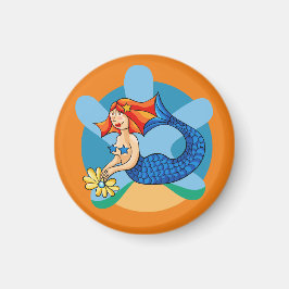 Sirenita de Linda. Sirena, sirena Magnet