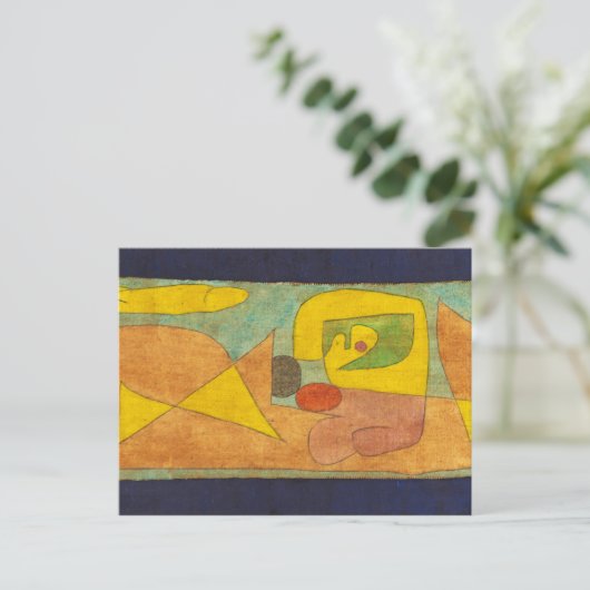 Sirens Eggs by Paul Klee Postkarte (Stehend Vorderseite)
