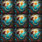 Sirens Garden Keramik Tile Fliese