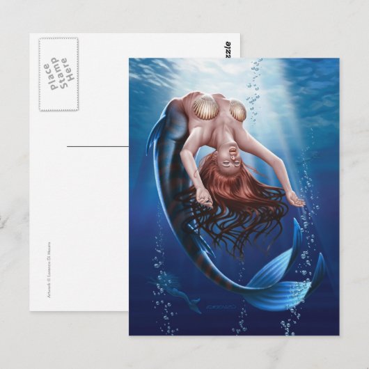 ‚Sirens‘ Postkarte (Vorne/Hinten)