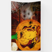 Sirens Spuk Halloween Pumpkin Carving Banner (Vertikal)
