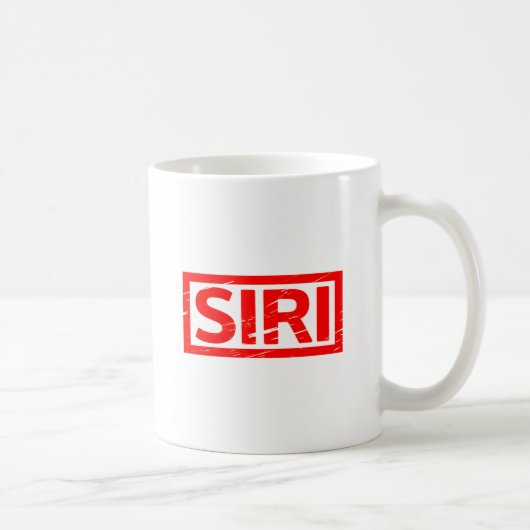 Siri Briefmarke Kaffeetasse (Rechts)