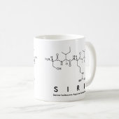 Siri Peptidname Tasse (VorderseiteRechts)