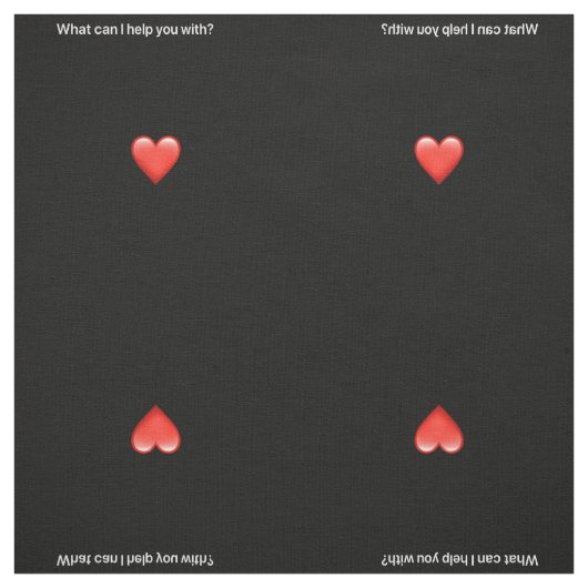 Siri Valentine Fabric Stoff (Muster)