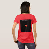 Siri Valentine Shirt (Schwarz voll)