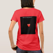 Siri Valentine Shirt (Rückseite)