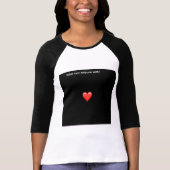 Siri Valentine Shirt (Vorderseite)