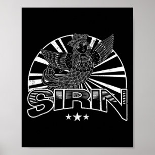 Sirin Mythologische Slawische Nordische Heidentum Poster