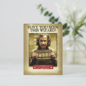 Sirius Black Gewollt Poster Postkarte (Stehend Vorderseite)