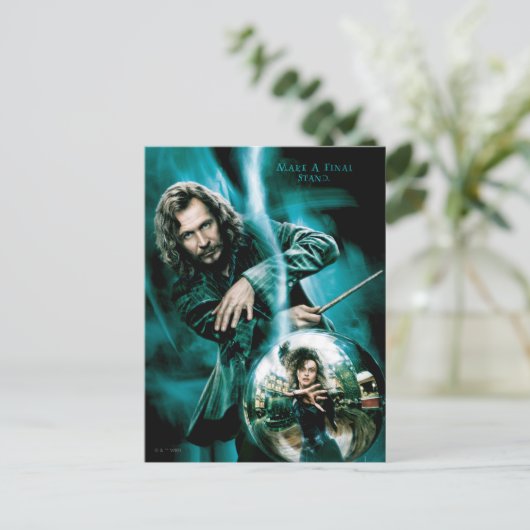 Sirius Black und Bellatrix Lestrange Postkarte (Stehend Vorderseite)