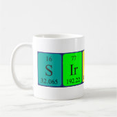 Sirius Periodenname Tasse 2 (Links)