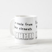 Sirius Periodenname Tasse 3 (Vorderseite Links)