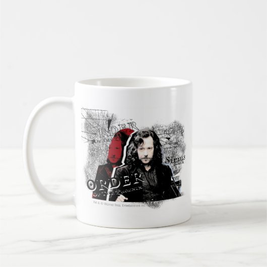 Sirius Schwarzes Kaffeetasse (Links)