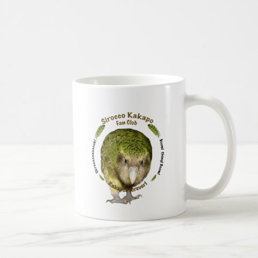 Siroccokakapo-Fanclub Kaffeetasse (Rechts)