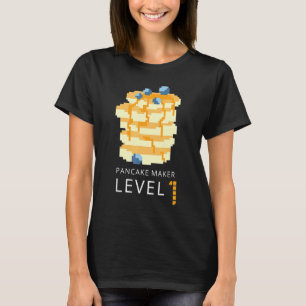 Sirup für Pfannkuchen Drehend Flapjack Frühstücksp T-Shirt