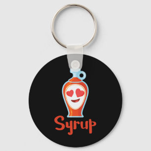 Sirup für Pfannkuchen Paarkostüm Halloween Süß  Schlüsselanhänger