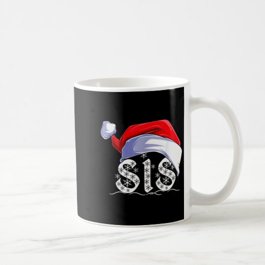 Sis Merry Christmas Santa Claus Xmas Family Matchi Kaffeetasse (Rechts)