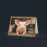 "SIS" OINK OINK="GLÜCKLICHER GEBURTSTAG" IN SCHWEI KARTE<br><div class="desc">"SIS" GLÜCKLICH GEBURTSTAG IN "PIG LATIN" UND DIESE BEIDEN NIEDLICHEN FACES=SICHER,  EINE GROSSE KARTE FÜR IHR *SIS* (ODER "JEMAND",  WAS SIE WOLLEN) HEUTE ZU SEIN!</div>