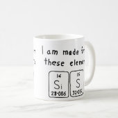 Sis Periodenname Tasse (VorderseiteRechts)