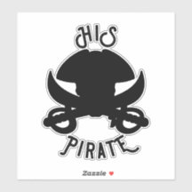 SIS Pirate Black Crossbones Skull & Sword