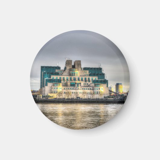 SIS Secret Service Gebäude London Magnet (Vorne)