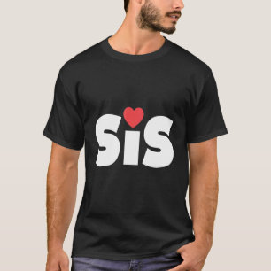 Sis Sister Big Little Liebe T-Shirt