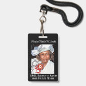Sis Smith Ausweis (Rückseite mit Lanyard)