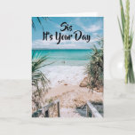 **SIS** SUNSHINE / BLUE SKIES BIRTHDAY WISHES KARTE<br><div class="desc">MAKE HER BIRTHDAY "SPECIAL" AND START IT OFF WITH A "CUTE" CARD THAT SHOWS EXACTLY "HOW YOU FEEL" AND THANKS SO MUCH FOR STOPPING BY ONE OF MY EIGHT STORES!!!</div>