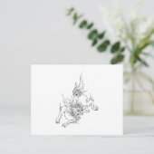 Sishi Postkarte (Stehend Vorderseite)