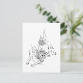 Sishi Postkarte (Stehend Vorderseite)