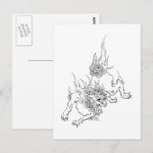 Sishi Postkarte (Vorne/Hinten)