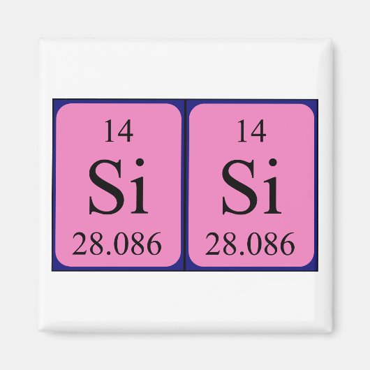 Sisi Periodenmagnet Magnet (Vorne)