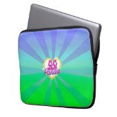 SiSiPanda Neopren-Laptop-Hülse 13 Zoll Laptopschutzhülle (Vorderseite Links)