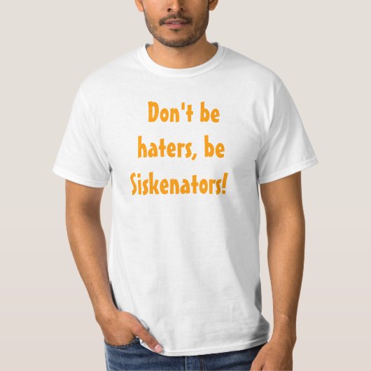 Siskenators Shirt (Vorderseite)