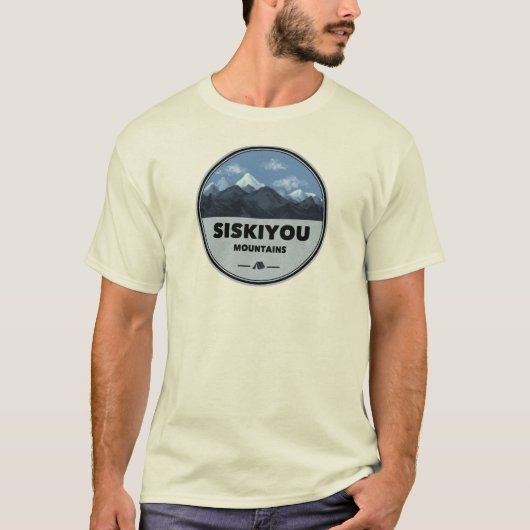Siskiyou Mountains California Camping T-Shirt (Vorderseite)
