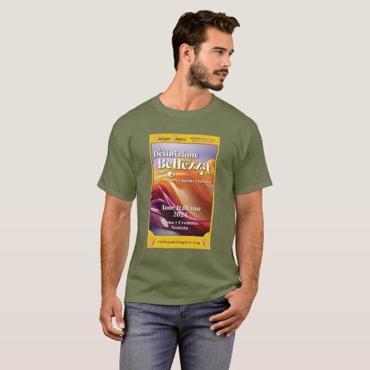 Siskiyou Singers 2024 Italien Tour T - Shirt (Vorne ganz)