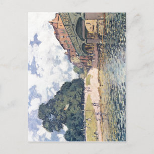 Sisley, Alfred Br?cke von Hampton Court 1874 Techn Postkarte