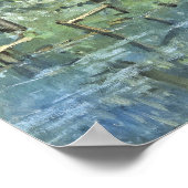 Sisley Edge of Wood, Poster (Ecke)