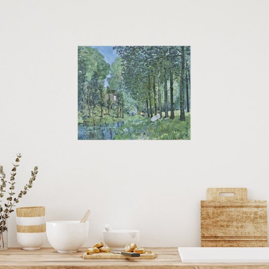 Sisley Edge of Wood, Poster (Küche)