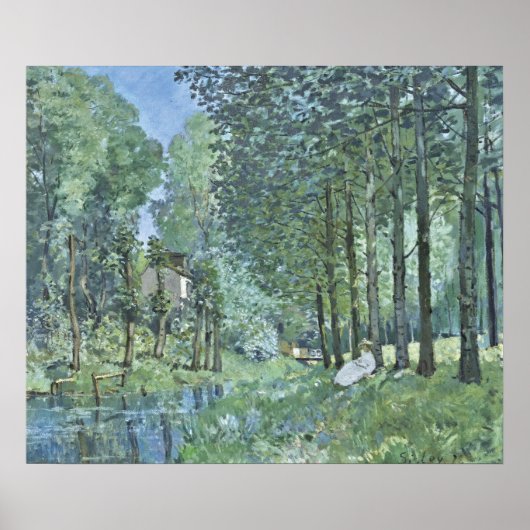 Sisley Edge of Wood, Poster (Vorne)